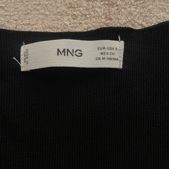 MANGO long sleeve polka top - Picture 4 of 4